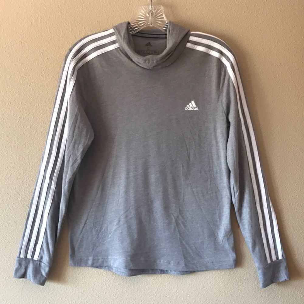 Adidas Climalite Grey Hoodie  